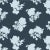 Swans Island Silhouette Navy Wallpaper Sample For Sale