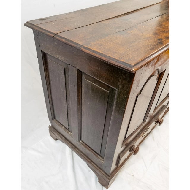 18th Century 18th Century English Queen Anne Style Lift Top Trunk or Chest For Sale - Image 5 of 13