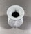 Mid-Century Modern White Bisque Porcelain Vase from AK Kaiser, 1960s For Sale - Image 3 of 12