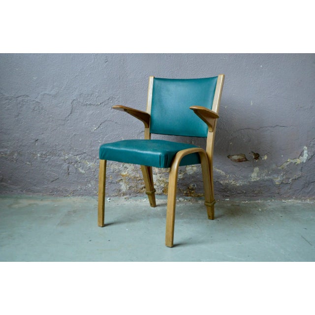 Bow Wood Lounge Chair from Steiner, 1950s For Sale - Image 16 of 16