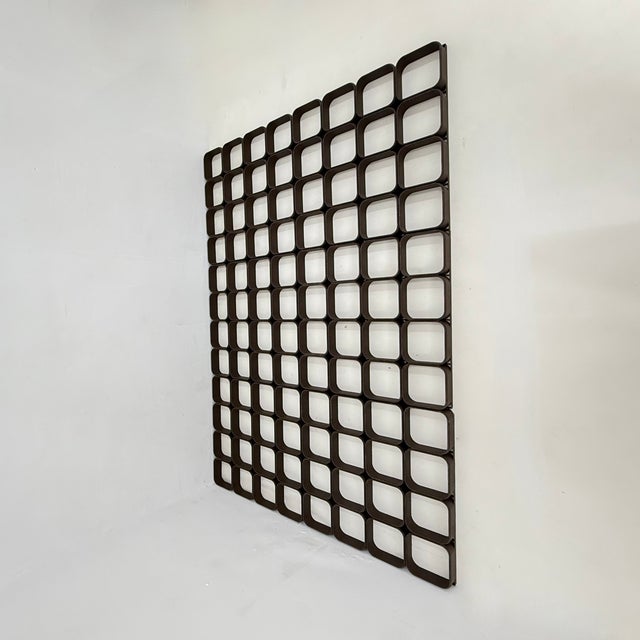 Space Age Six-Piece Plastic Wall Panel System, 1970s For Sale - Image 9 of 18