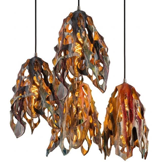 Ceramico Pendant Lamp by Dario Nasuti For Sale - Image 4 of 9
