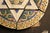 Blue Early 20th Century Polychrome Terra Cotta Round Frieze With Star of David From Synagogue For Sale - Image 8 of 10