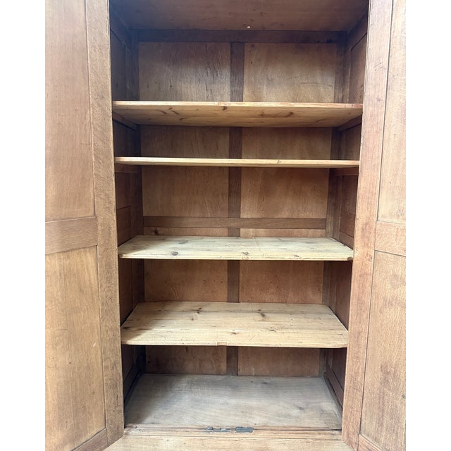 Parisian Oak Wardrobe, 1950s For Sale - Image 12 of 14