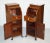 Antique Regency Flamed Hardwood & Gilt Bronze Drinks Cabinet Pedestals, Set of 2 For Sale - Image 11 of 18