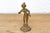 Soulful Miniature Bronze Painted Apsara For Sale