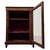 19th Century Antique English Victorian Inlaid Walnut Pier Display Cabinet For Sale - Image 3 of 11