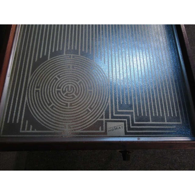 Mid-Century Modern Two-Tier Hot Tray Buffet Cart For Sale In New York - Image 6 of 10