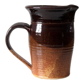 Vintage Studio Pottery Pitcher For Sale