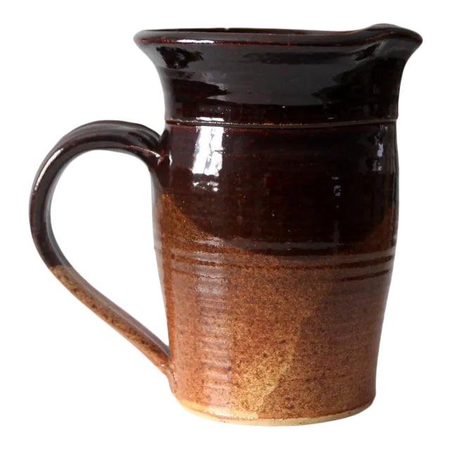 Vintage Studio Pottery Pitcher For Sale