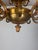 Art Nouveau Vintage 8 Light Art Nouveau Style Chandelier For Sale - Image 3 of 8