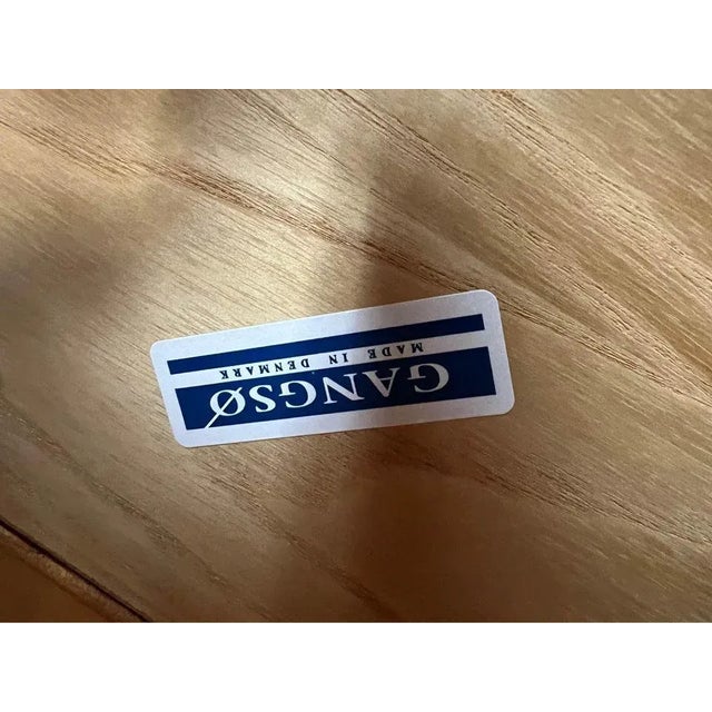 Late 20th Century Mid Century Modern Danish Teak Draw Leaf Large Dining Table. By Gangso. For Sale - Image 5 of 12