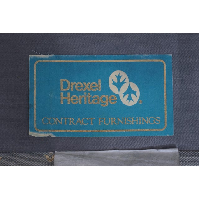 Drexel Chippendale Mahogany Wing Back Lounge Chair For Sale - Image 17 of 18