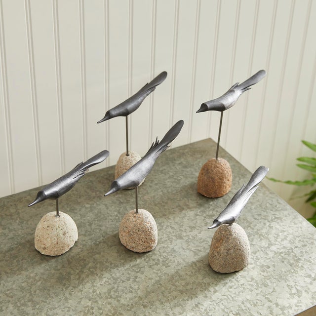 Wood The Flock, Set Of 5 For Sale - Image 7 of 7