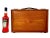 Wood Mid 20th Century Teak Wood Briefcase For Sale - Image 7 of 11