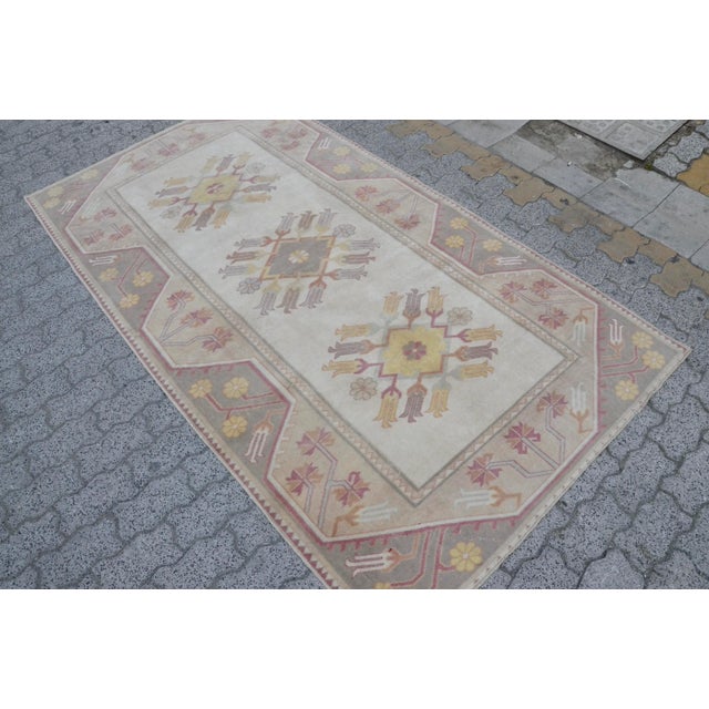 Textile 4x8 Turkish Anatolian Rug For Sale - Image 7 of 11