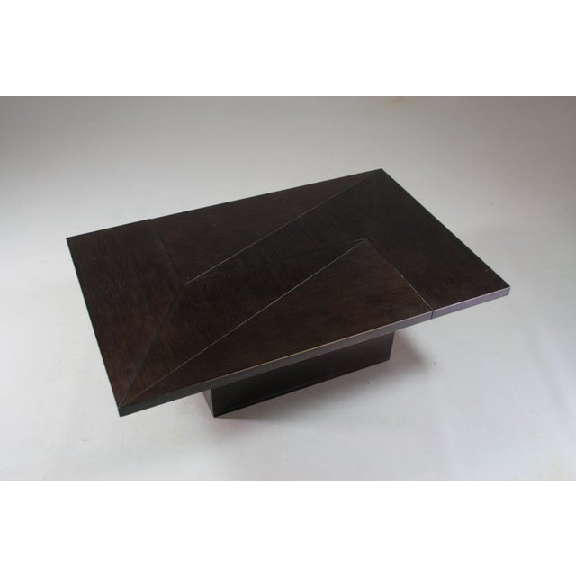 Coffee Table with Hidden Bar by Paul Michel for Roche Bobois, 1970s For Sale - Image 9 of 14
