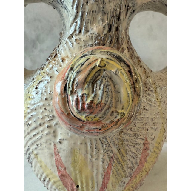Vintage Studio Art Pottery Vase For Sale - Image 10 of 12