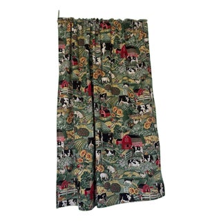 Cow Panel Print 50 Wide X 50 Length Handmade For Sale