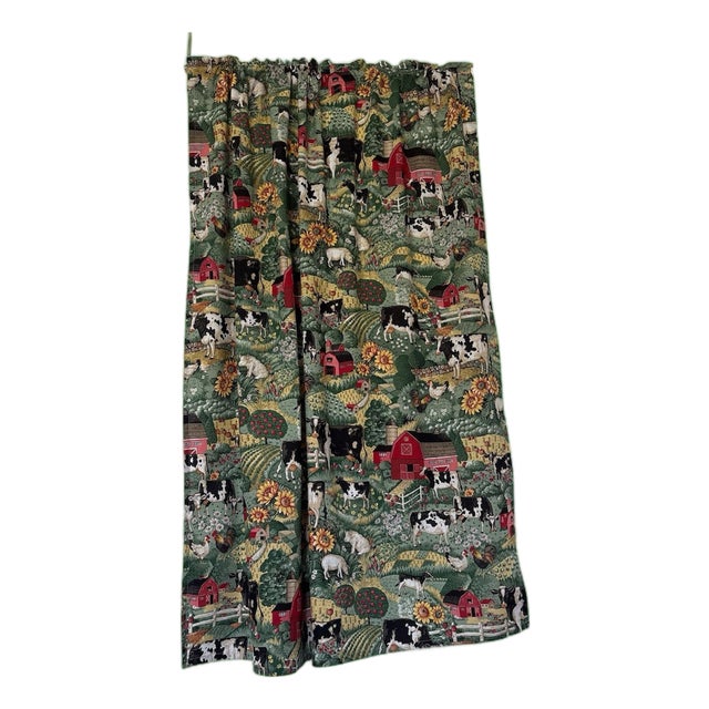 Cow Panel Print 50 Wide X 50 Length Handmade For Sale