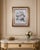 1990s Antique Hand-Painted Porcelain Plaque with Pink Roses in Giltwood Frame, Late 20th Century For Sale - Image 5 of 6