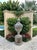 Classic Cast Stone Spiral Urn Finial For Sale - Image 10 of 12