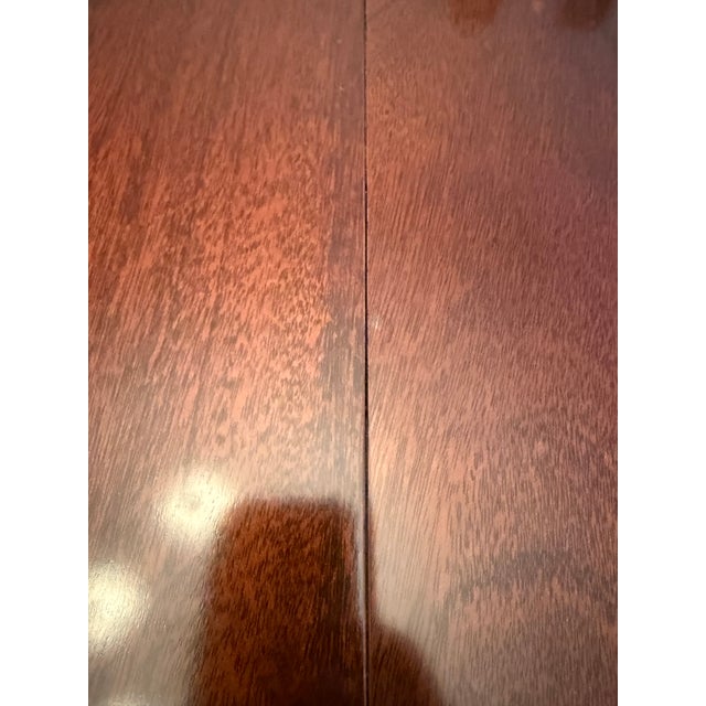 1990s 1990s Baker Charleston Mahogany Dining Table For Sale - Image 5 of 15