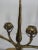 Gold Tiffany Gilt Bronze Six-Arm Candelabra For Sale - Image 8 of 11
