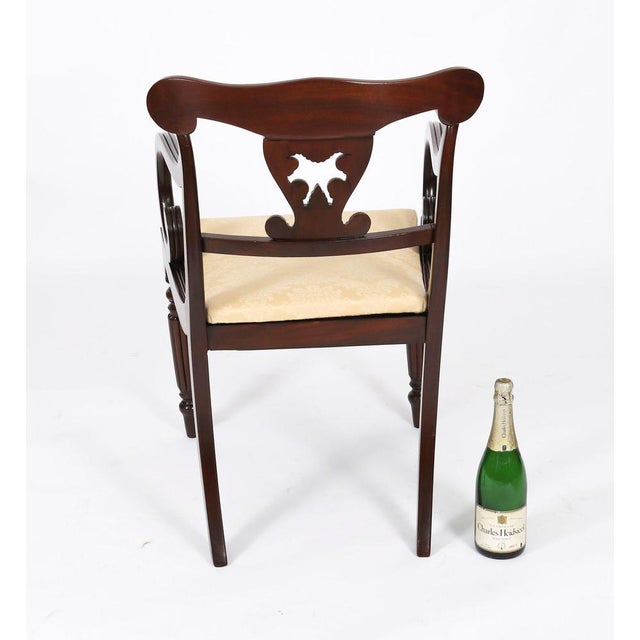 Antique Irish Regency Bar Back Dining Chairs, 1825, Set of 12 For Sale - Image 17 of 18