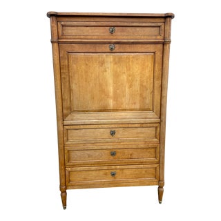 19th Century Louis XVI French Secretaire Cabinet For Sale