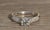 The Lydian: Ladies 14K White Gold and Diamond Engagement Ring For Sale In Philadelphia - Image 6 of 9