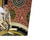 Vintage 1980s Postmodern Ting Shao Kuang Style Chinese Modern Lacquer Large Wall Art Painting 36 X 36 For Sale - Image 9 of 12