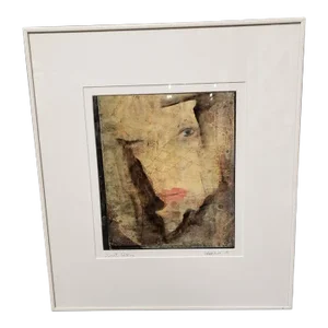 1986 Adelle Badeaux “Sweet-Talking” Mixed-Media Collage