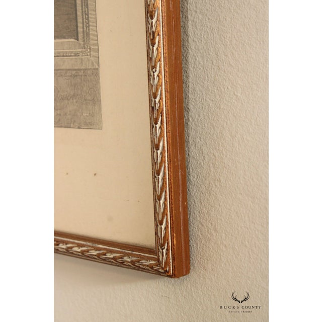 Antique French Pair Colored Engravings, After Nicolas de Launay For Sale In Philadelphia - Image 6 of 13