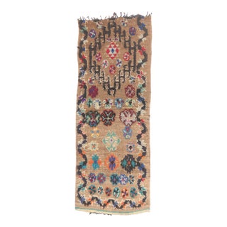 Vintage Boujad Moroccan Rug, 03'05 X 08'05 For Sale