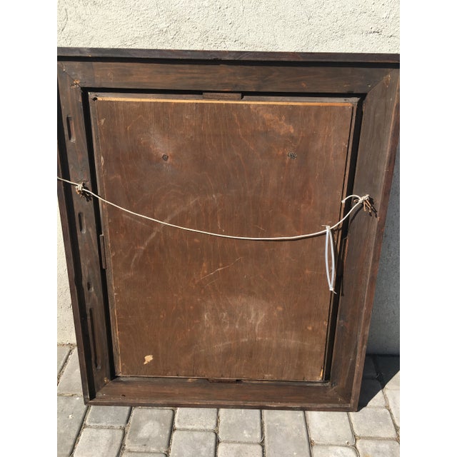 Oil Painting on Plywood, 1930s For Sale - Image 13 of 18