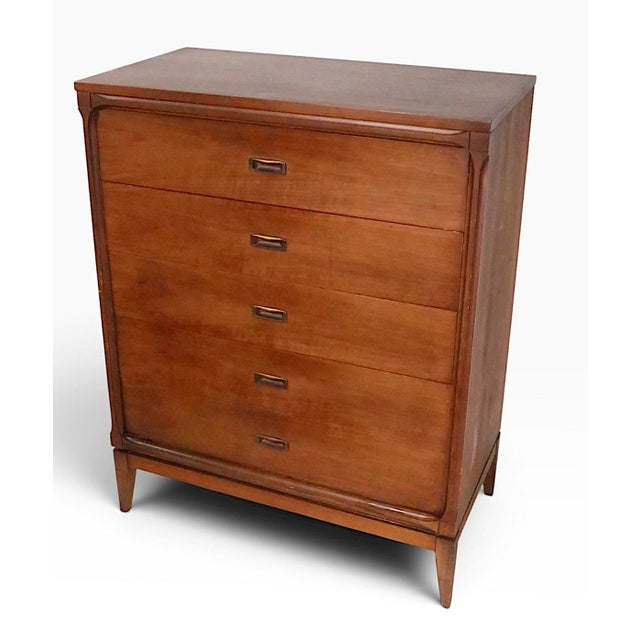 Mid 20th Century Mid Century Chest of Drawers Montgomery Wards Sutton Place C. 1950/60’s For Sale - Image 5 of 13