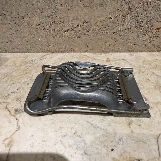 AMBIANIC presents MCM Food Egg Slicer Vintage Germany stamped 3.38 w x 5.25 D x 1.13 H Preowned condition vintage Refer to...