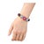 Bochic “Capri” Ruby & Multi Fancy Sapphire & Ruby Bracelet Set In 18K Gold & Silver For Sale - Image 10 of 12