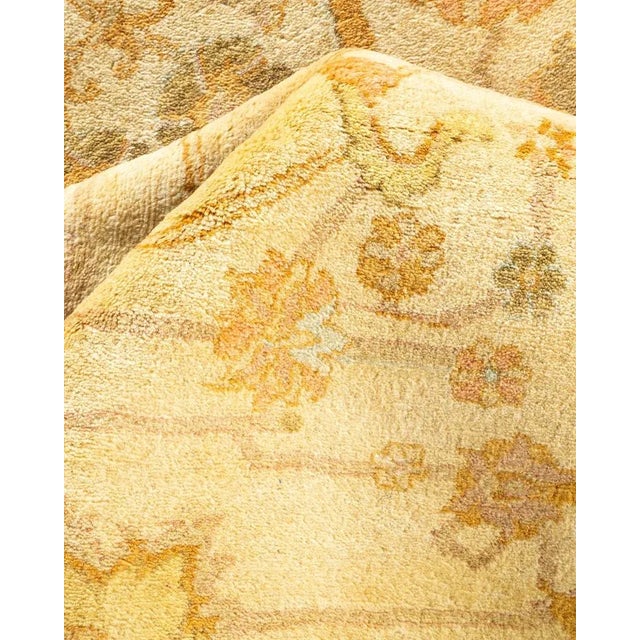 Textile Mogul, One-of-a-Kind Hand-Knotted Area Rug in Ivory, 8' 1" x 10' 5" For Sale - Image 7 of 8
