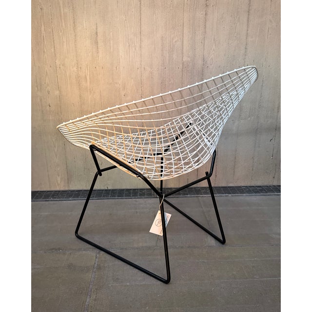 Diamond Chair by Harry Bertoia for Knoll International, 1980s For Sale - Image 9 of 13