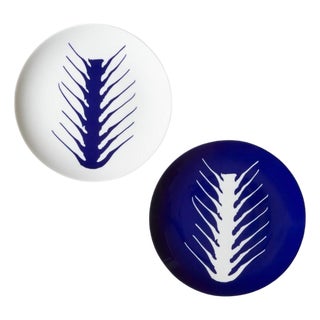 Flat Arete Plates by Charlotte Perriand for Cassina, Set of 2 For Sale