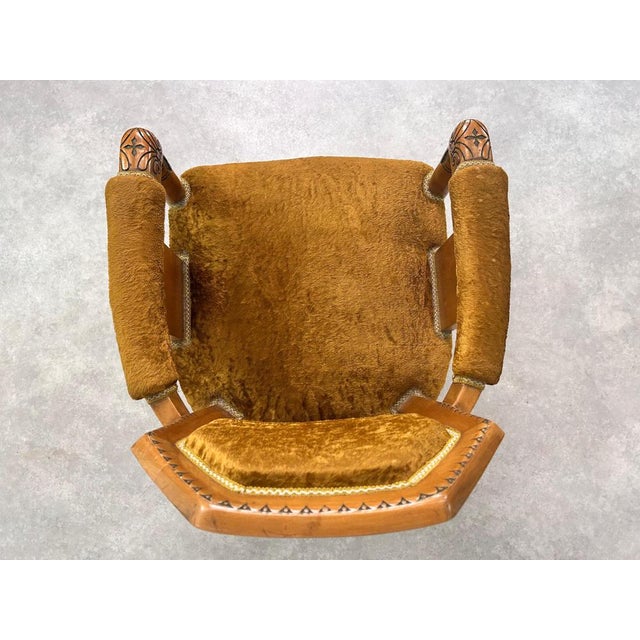 Secession Seating Group from Gyula Radó and Sons, 1890s, Set of 3 For Sale - Image 10 of 18