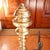 Pair of Antique American Brass Andirons With Turned Finials For Sale - Image 9 of 13