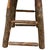 1990s Rustic Log Wood Bar Stools Set of 2 25" Cabin Lodge Style Heavy Solid For Sale - Image 4 of 11