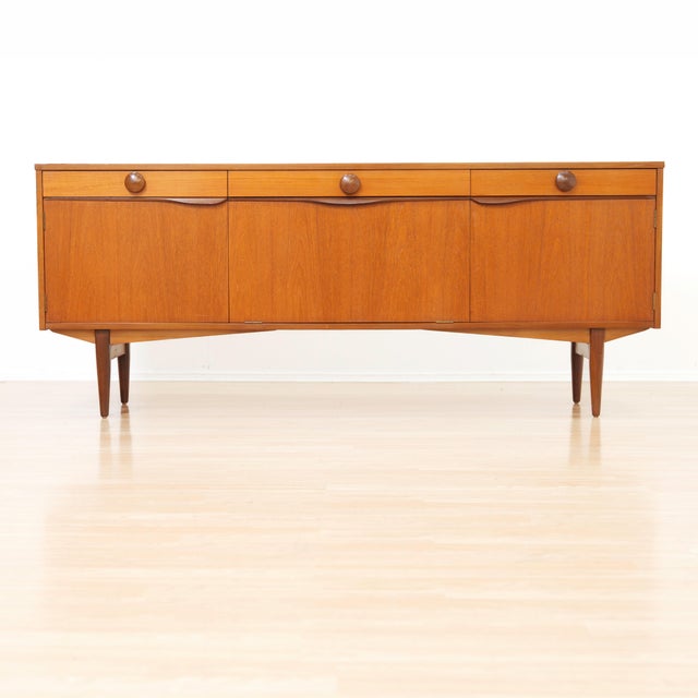 Mid-Century Modern Mid Century Elliots of Newbury Teak Sideboard, England, 1960s For Sale - Image 3 of 10