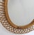 1960s Vintage Italian Rattan Wall Mirror, 1960s For Sale - Image 5 of 14