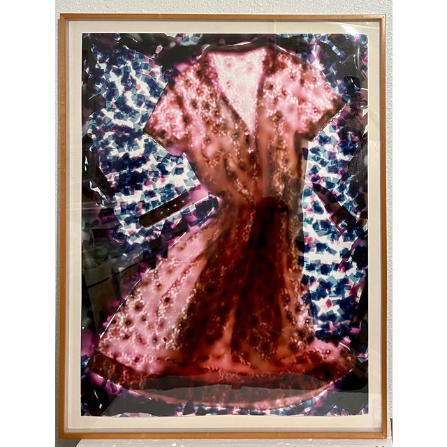 A large scale Cibachrome photograph. An abstract work from the series titled, "Fairfax Ladies," (the historic old Jewish...