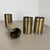 Minimalist Brass Hole Pattern Tube Wall Sconces, Italy, 1970s, Set of 2 For Sale - Image 10 of 18