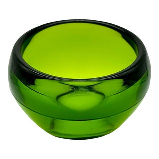 Vintage 1970s Viking Avocado Green Scarse Orbital Sphere For Sale